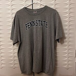 Penn State University Football Gray Navy Blue XL Men’s T Shirt